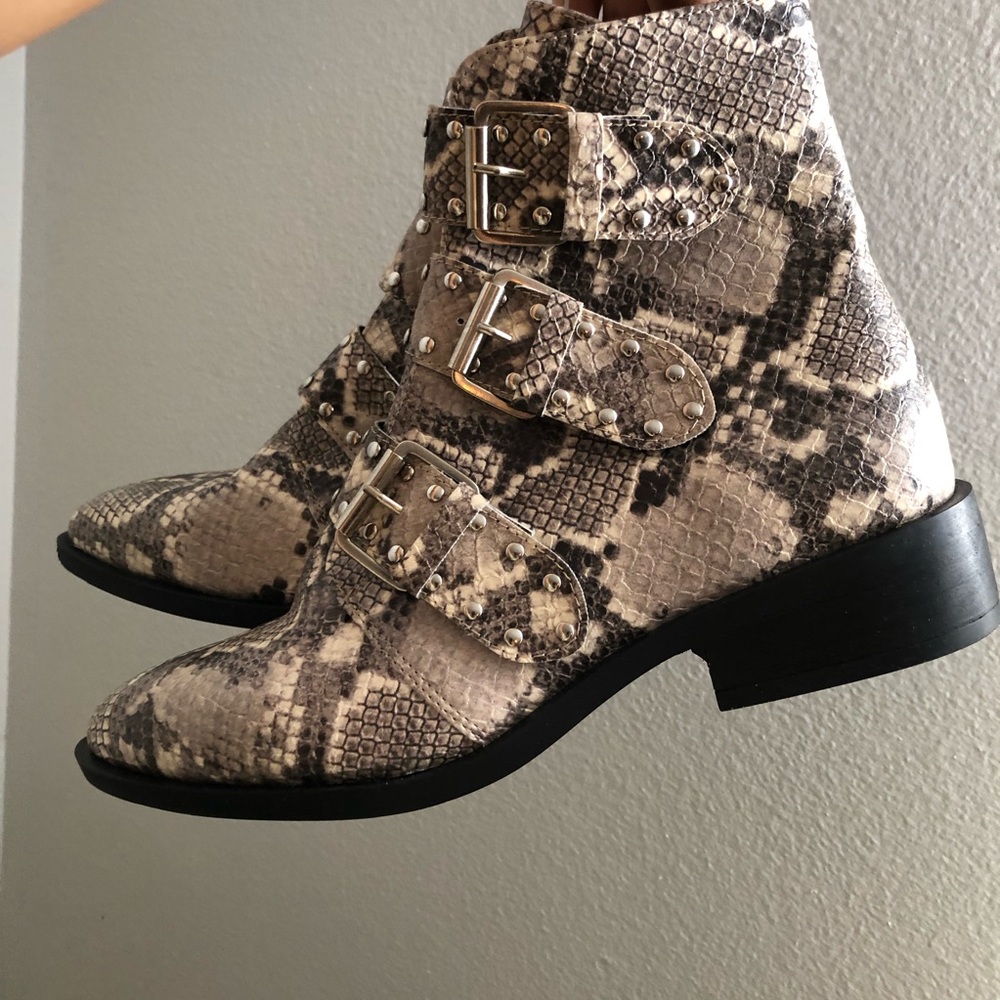 Steven By Steve Madden Harmon Leather Booties - image 3